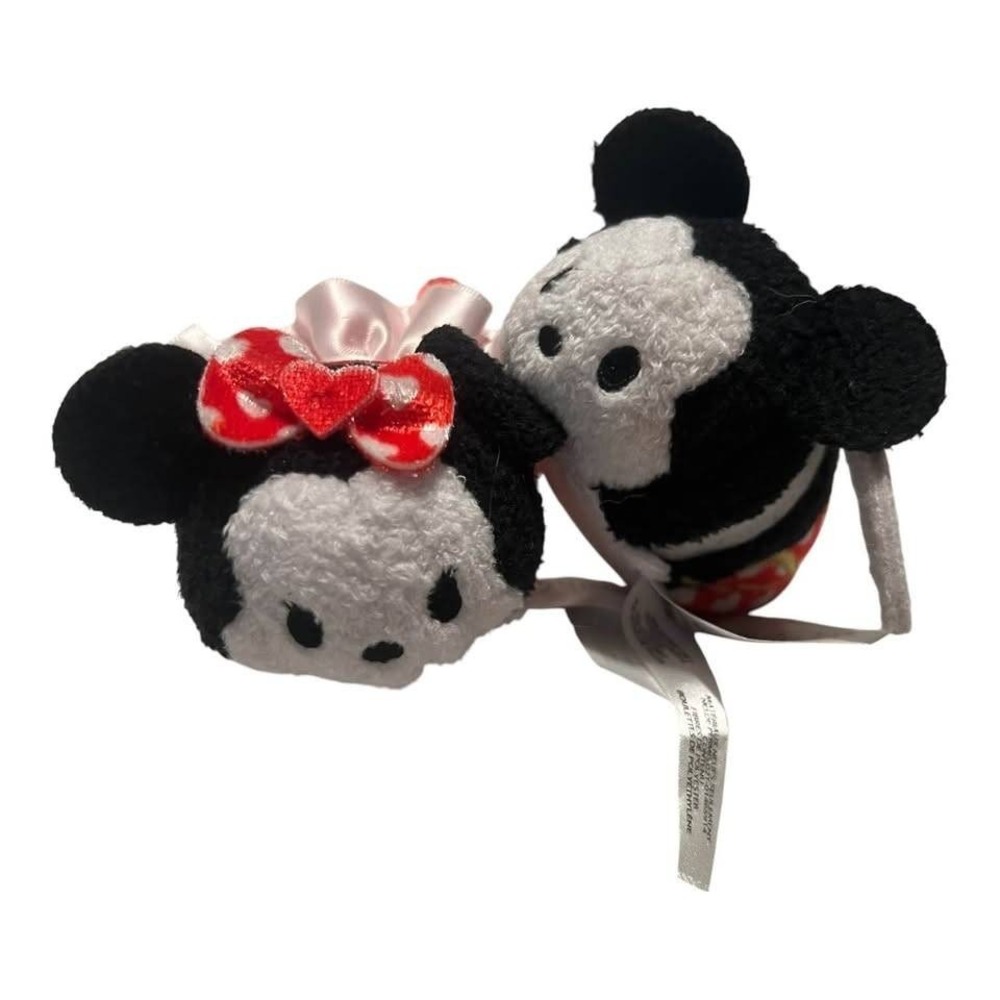 Mickey & Minnie – Tsum Tsum Mini – Valentine's Day 2016 Japan – Set of 2